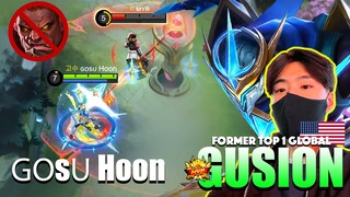 Hoon is back using Smooth Combo! | Former Top 1 Global Gusion Gameplay By ɢᴏsᴜ Hoon ~ MLBB