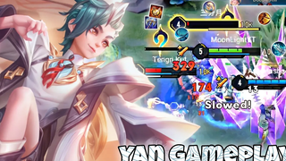 Yan New Hero Jungle Pro เกมเพลย์ คลาสนักฆ่านักรบ Arena of Valor Liên Quân mobile CoT