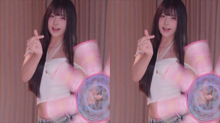 [Caviar] Brother Feng’s favorite turntable dance—white camisole and denim jeans 🐟