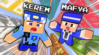 KEREM KOMİSER VE MAFYA BİNADAN DÜŞTÜ! 😱 - Minecraft