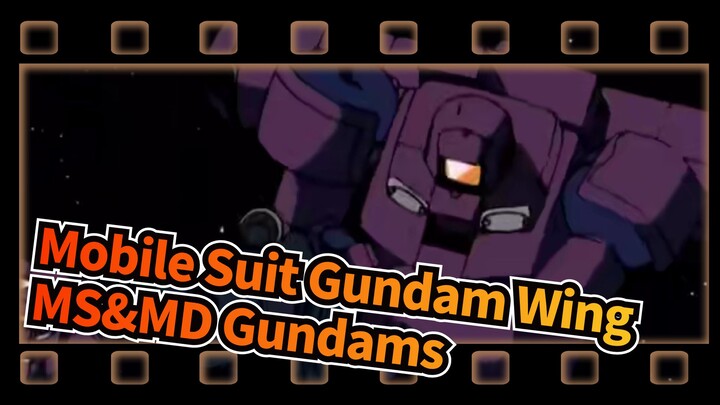 [Mobile Suit Gundam Wing] MS&MD Gundams