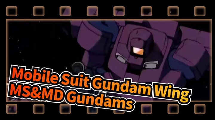 [Mobile Suit Gundam Wing] MS&MD Gundams