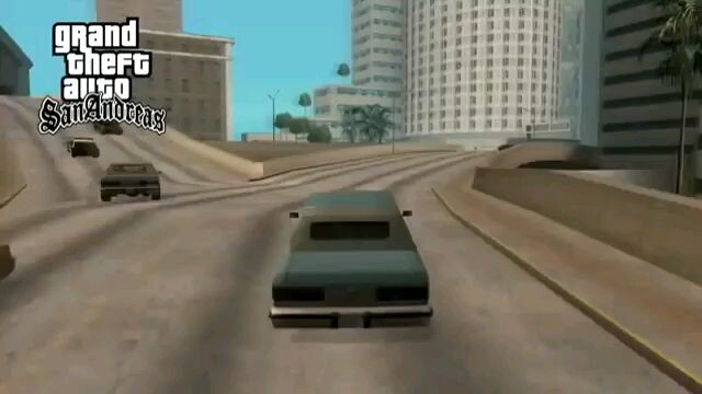 blocking a highway in GTA San andreas