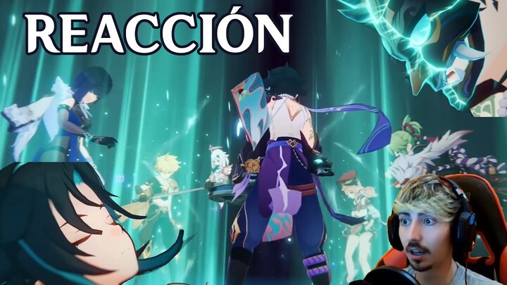 REACCIÓN a la MEJOR CINEMATICA de GENSHIN IMPACT