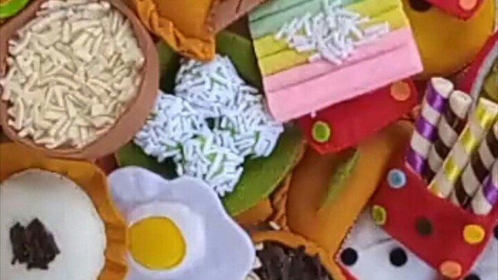 replika makanan buat mainan anak dirumah 🥰🥰