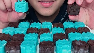 Eating Frozen Chocolate And Yogurt Little Tv Asmr