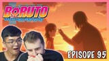 Sasuke, Sarada & Peanuts | Parent Child Day Sasuke & Sarada! | Boruto Episode 95 REACTION + REVIEW!