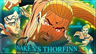 Snake VS Thorfinn | Vinland Saga  [Edit/AMV]