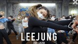 นักออกแบบท่าเต้น LEEJUNG -ท่าเต้น LALISA(LISA) ในห้องซ้อม