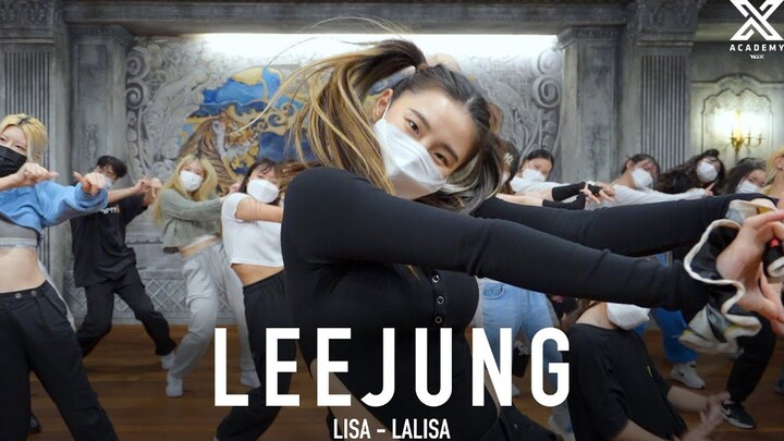 LEEJUNG - Vũ đạo bài LALISA(LISA) trong phòng tập