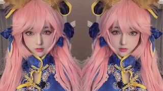 【ในแม่น้ำคงคา】Ooooo~Fgo Tamamo อดีต Xiaoyu cheongsam cos