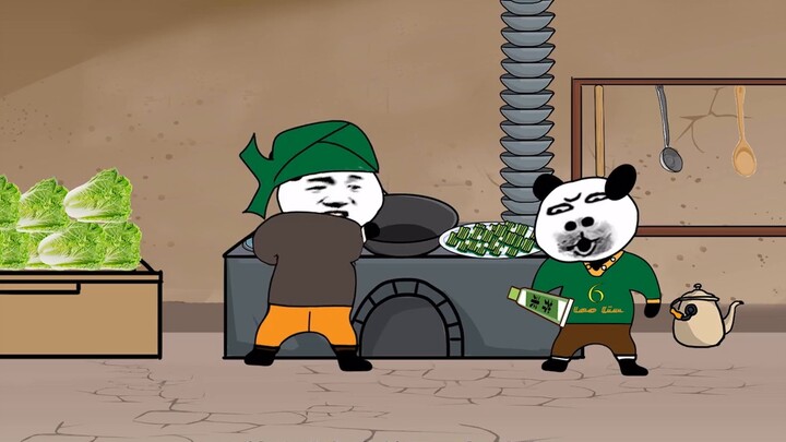 The whole village had diarrhea? The scene was so spectacular