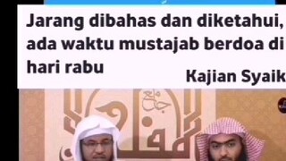 waktu mustajab doa di hari rabu