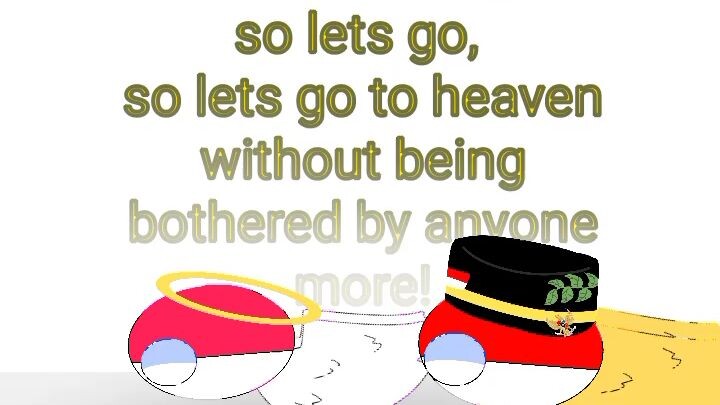 lets go to heaven {Poland, Indonesia} [[Countryballs]] #countryballs