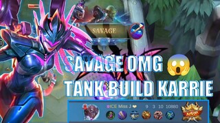 KARRIE TANK IS THE NEW META | SAVAGE OMG 😱