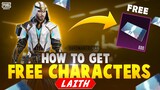 HOW TO GET FREE LAITH CHARACTER IN PUBG MOBILE | FREE CHARACTER VOUCHERS EVENT