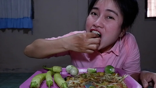 มาเด้อค่ะกินตำบักหุ่งยามมื่อแลงค่ะ