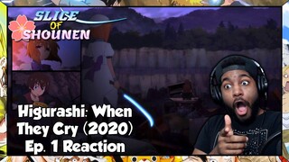 Higurashi: When They Cry Episode 1 Reaction | IT'S TOO LATE!!! KEIICHI KNOWS TOO MUCH NOW!!!
