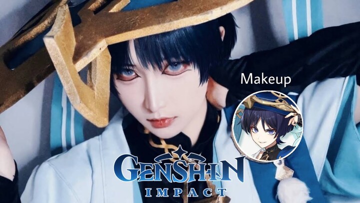 Wanderer [ Genshin Impact ] Makeup Tutorial by Irene01