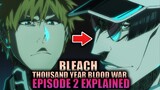 Ichigo's First War Fight Explained / Bleach TYBW Episode 2