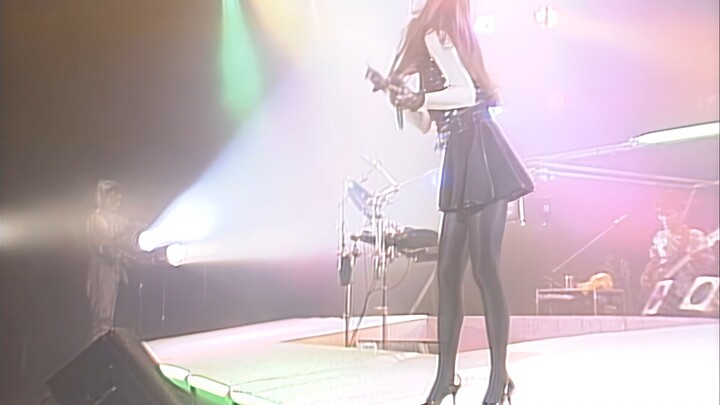 【4K60帧】森高千里 - Look [THE THIRD LIVE VIDEO 非实力派宣言 1989 見て ] AI修复