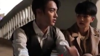 Behind the scenes: Xu Kai and Bai Lu discuss the plot with the director on the set. They look so han