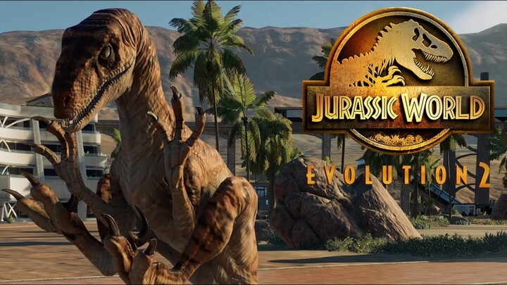 5 Velociraptor & 5 Dilophosaurus Breakout & Fight - Jurassic World Evolution 2 (4K 60FPS)