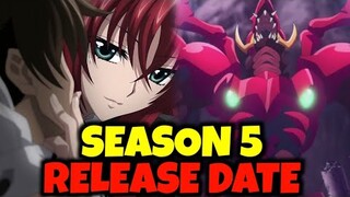 Highschool DxD Season 5 Release Date Update