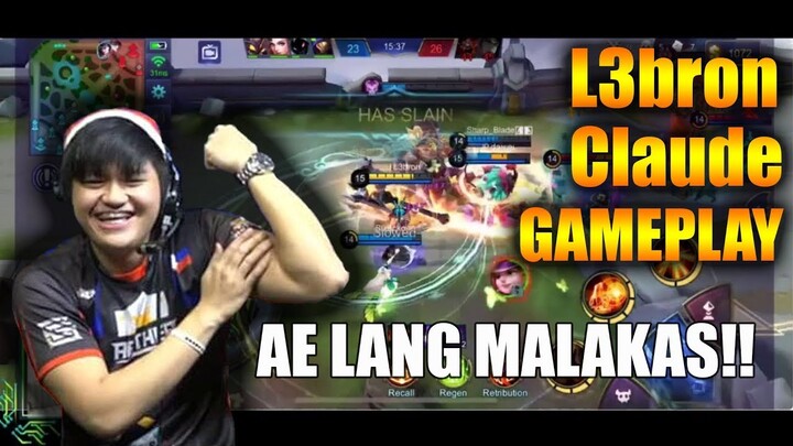 AE L3bron BINUHAT ANG MGA KAMPI! | Mobile Legends