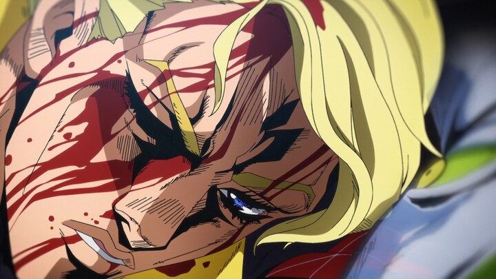 The respectable enemies in JOJO are touching