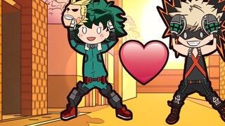 [Little Hero Baby] Blow up everyone! Ah Wei, come out and die! My Hero Academia!