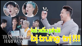 Chủ trì Trấn Thành XÚC MỒ HÔI với phiên ĐẤU GIÁ DEMO va toàn phải các đội trưởng siêu trí tuệ