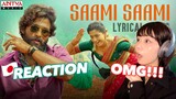 JAPANESE REACTION! Saami Saami (Tamil) Lyrical | Pushpa Songs | Allu Arjun, Rashmika | DSP |