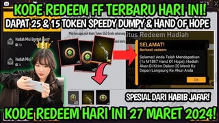 KODE REDEEM FREE FIRE TERBARU 27 MARET 2024 HARI INI - KODE REDEEM FF TERBARU 27 MARET 2024