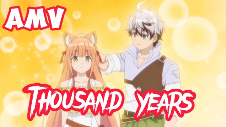 TAK AKAN PERNAH BOSEN NONTON NYA_ THOUSAND YEARS_ AMV MIX