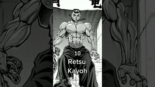 Strongest characters in baki #baki #Strongest