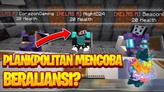 PERTEMUAN TERTUTUP TERKUTUK DENGAN PLANKPOLITAN! - SANS SMP S4