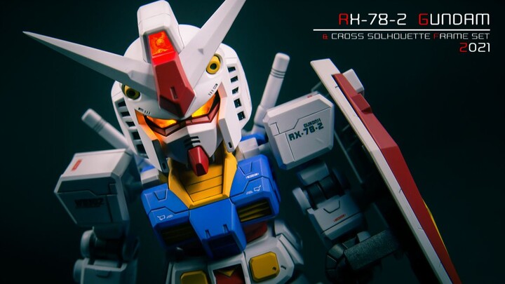 【模行】第五期：SDCS RX-78-2高达 喷涂小改制作 详细翻模教程分享，并加了充电LED