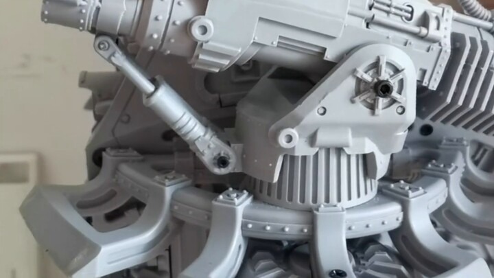 Warhammer 40k FW Warlord Titan đã hoàn thành quá trình chuyển đổi hoàn toàn có thể di chuyển được