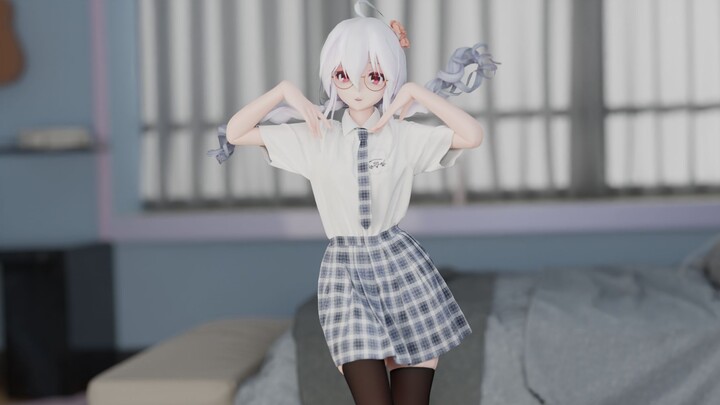 [MMD/Solusi Kain] 1.28 Bidikan sebenarnya dari Wee Yin menari di kamar kerja