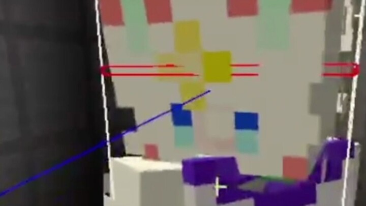 Saat aku melepas paket tekstur horor dan main peta horor bareng teman, jadinya gini: