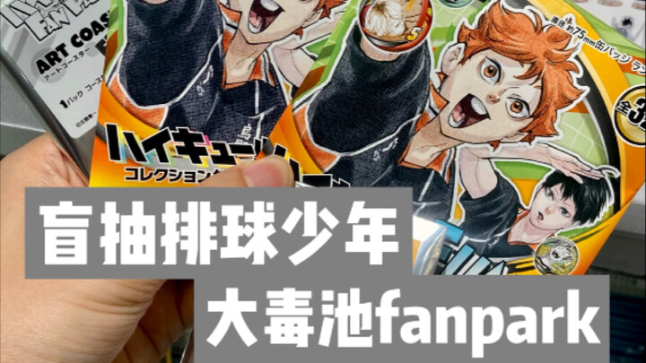 线下盲抽排球少年大毒池fanpark！今天好像真的欧了