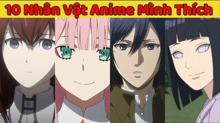 10 Nhận Vật Anime Yêu Thích Nhất Của KimPolo
