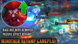 New Minotaur Revamp Gameplay - Mobile Legends Bang Bang