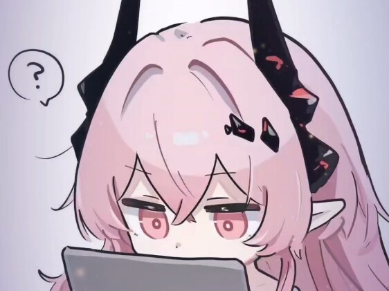 今天遇到一套巨可爱的图，这是哪个粉毛妹纸，我要入坑