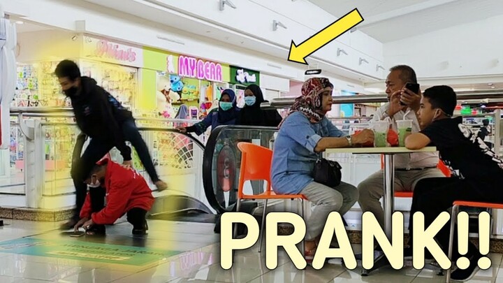 PRANK LONCATIN ORANG YANG GADIKENAL DIDEPAN UMUM🤣 | Prank Indonesia