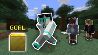 Minecraft tapi Kalau Aku Raih Target, Hunters nya KALAH... (ft. @Kloits @Danzdinatha)