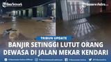 Banjir di Kawasan Perumahan Jalan Mekar Jaya 1 Kendari Sulawesi Tenggara, Jalan Jadi Sungai