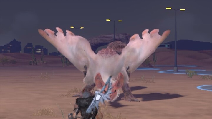 Killing 5 star paolumu with kadachi fang longsword [MHNow]