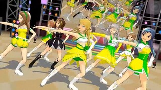 【mmdアイドルマスター】美希＆春香＆貴音＆伊織＆千早＆やよい＆真＆雪歩でMrs.Pumpkinの滑稽な夢